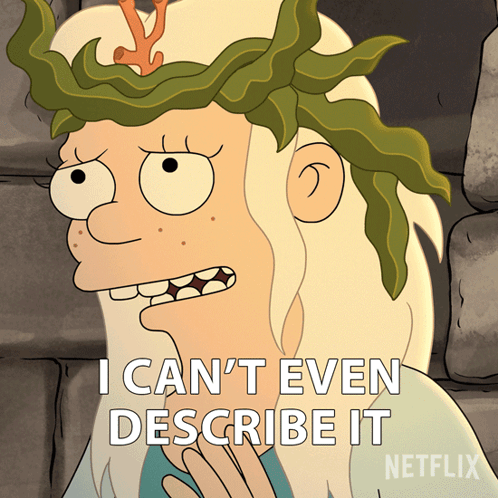 I Can'T Even Describe It Bean GIF