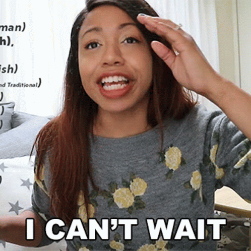 I Cant Wait Loretta Scott GIF
