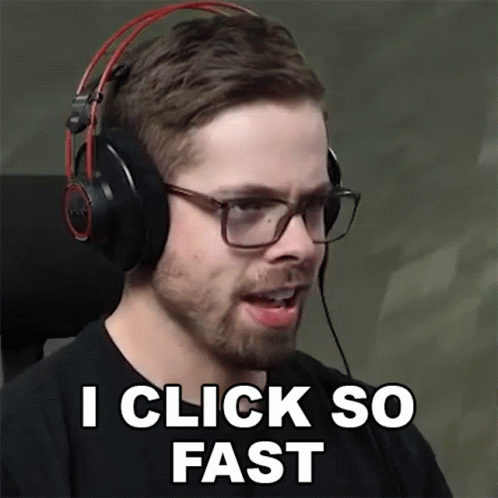 I Click So Fast Nick Zetta GIF