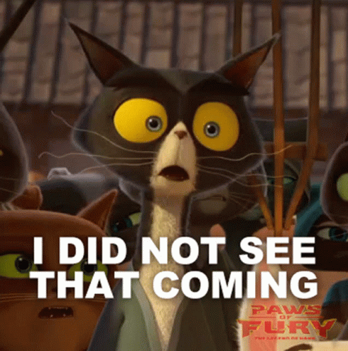 I Did Not See That Coming Ichiro GIF