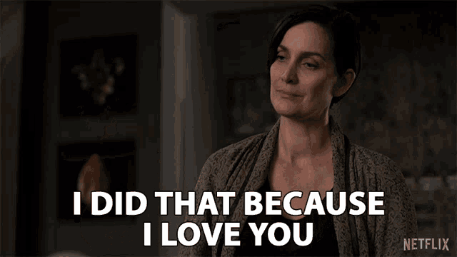 I Did That Because I Love You Affection GIF