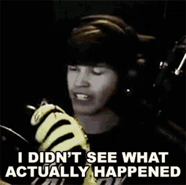 I Didnt See What Actually Happened Casey Kirwan GIF