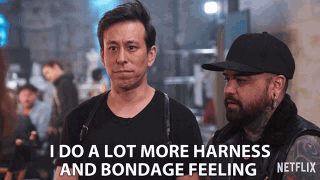 I Do A Lot More Harness Bondage Feeling GIF