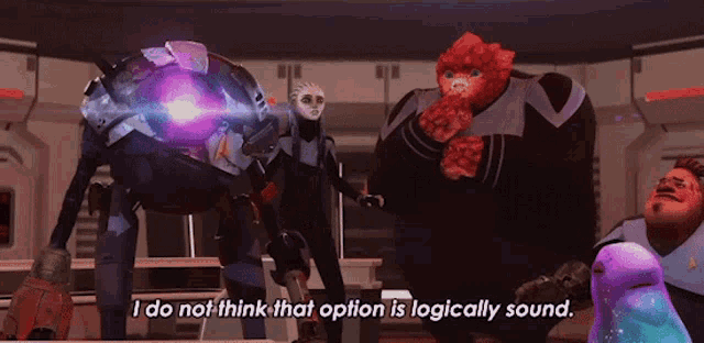 I Do Not Think That Option Is Logically Sound Zero GIF
