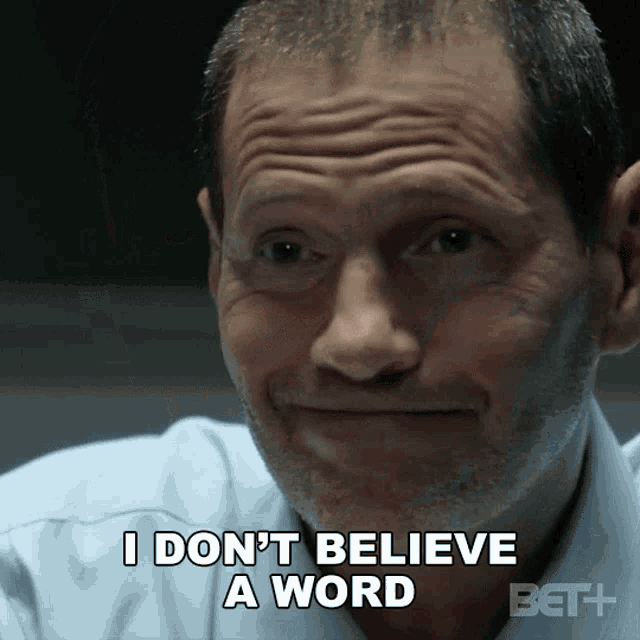 I Dont Believe A Word Youre Saying Lieutenant Barnes GIF