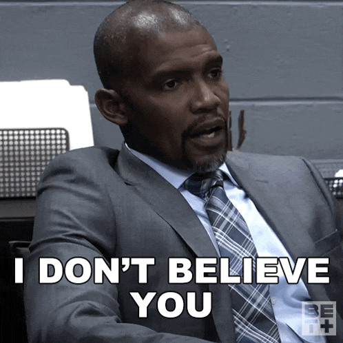 I Dont Believe You Mack GIF