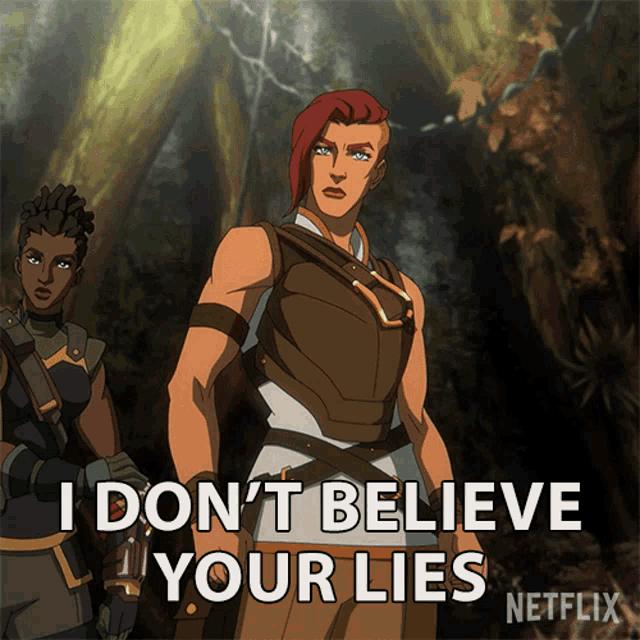 I Dont Believe Your Lies Teela GIF