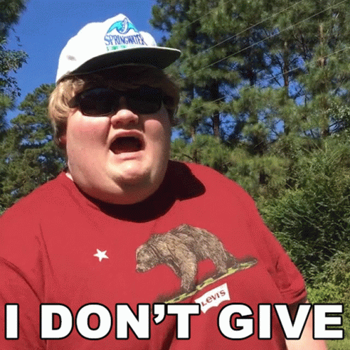 I Dont Give A Damn Kyle Kidd GIF