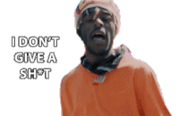 I Dont Give A Shit Lil Uzi Vert Sticker