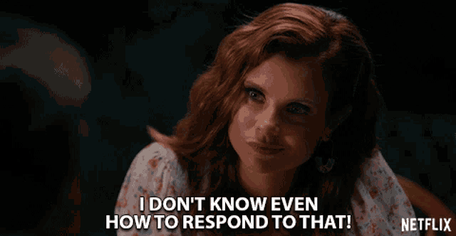 I Dont Know Even How To Respond To That Joanna Garcia GIF