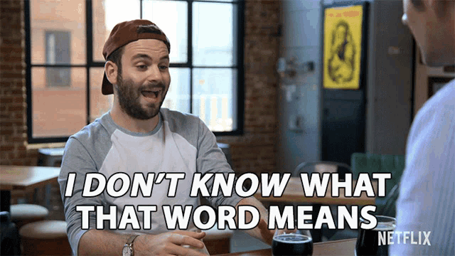 I Dont Know What That Word Means Alan Aisenberg GIF