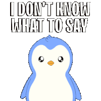 I Dont Know What To Say Confused Sticker