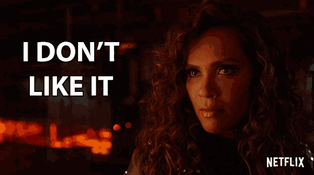 I Dont Like It Lesley Ann Brandt GIF