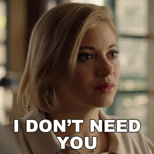 I Dont Need You Kate Reece GIF. This 498 x 498 animated GIF is part of our i award you no points collection. Created by paramountplus. View the original…