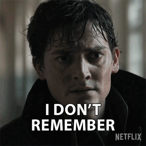 I Dont Remember Daniel Solace GIF. This 498 x 498 animated GIF is part of our i have no memory of this place collection. Created by netflix1899. View the…