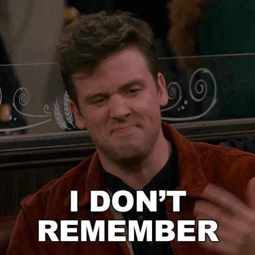 I Don'T Remember That Much Freddy Crane GIF. This 498 x 498 animated GIF is part of our i have no memory of this place collection. Created by paramountplus…