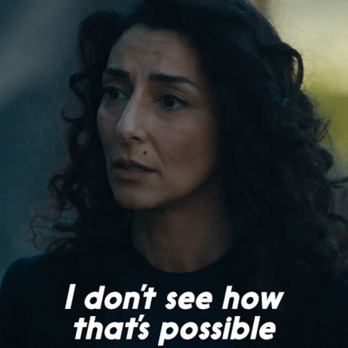 I Dont See How Thats Possible Evelyn GIF