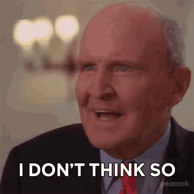 I Dont Think So 30rock GIF