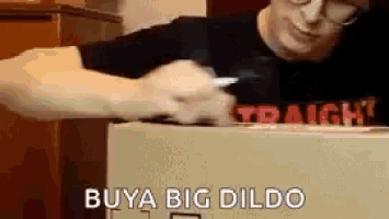 I Dubbbz Tv Dildo Package GIF