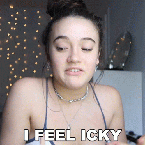 I Feel Icky Fiona Frills GIF