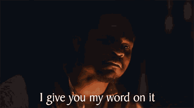 I Give You My Word On It Mack GIF