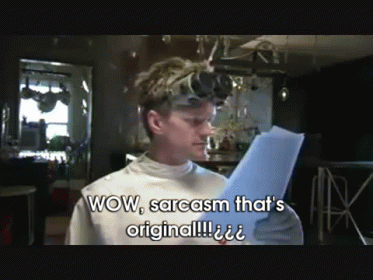 I Hate Sarcasm Like I Love My Sarcasm  GIF