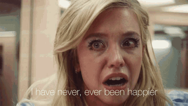 I Have Never Ever Been Happier Cassie Howard GIF