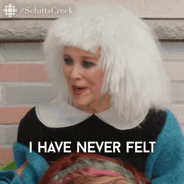 I Have Never Felt More Lucid Moira Rose GIF