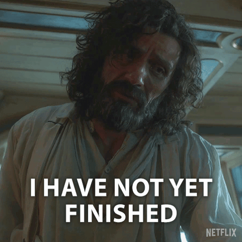 I Have Not Yet Finished Victor Frankenstein GIF