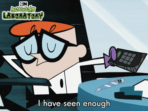 I Have Seen Enough Dexter GIF
