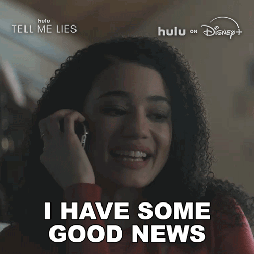 I Have Some Good News Diana GIF