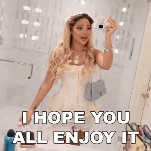 I Hope You All Enjoy It Gabriella Demartino GIF