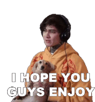 I Hope You Guys Enjoy Tim Henson Sticker