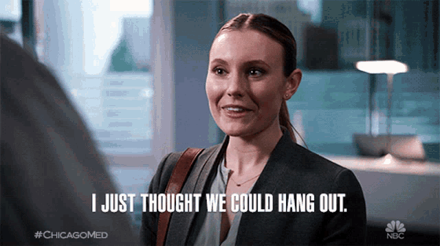 I Just Thought We Could Hang Out Ramona Davis GIF
