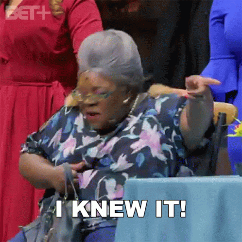 I Knew It Cassi Davis GIF