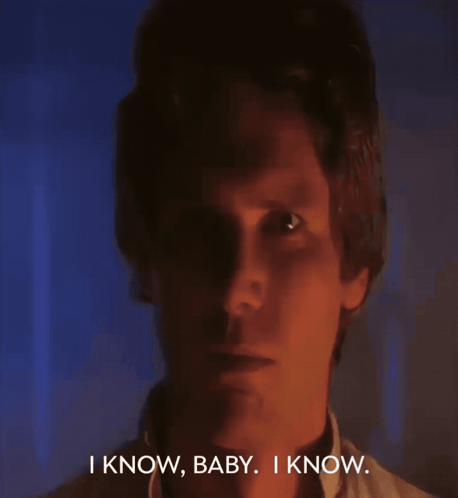 I Know Han Solo GIF. This 458 x 498 animated GIF is part of our han solo i know collection. Related themes include star wars. Created by chrisandsofia. View…