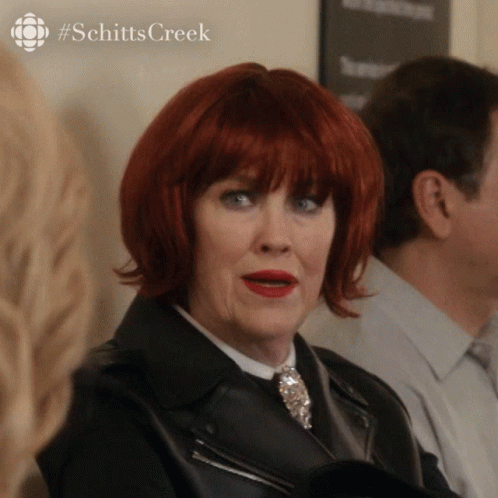 I Know Right Moira Rose GIF