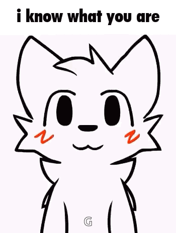 I Know What You Are Boykisser GIF. This 350 x 464 animated GIF is part of our furry collection. Created by jayrangel. View the original animation, share it…