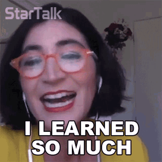 I Learned So Much Negin Farsad GIF