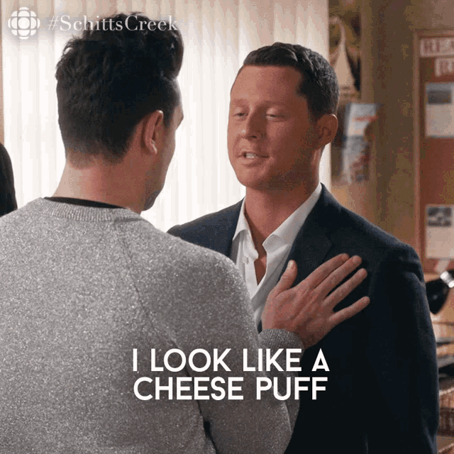 I Look Like A Cheese Puff Patrick GIF