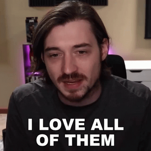 I Love All Of Them Aaron Brown GIF
