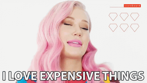 I Love Expensive Things Luxury GIF. This 498 x 280 animated GIF is part of our lululemon collection. Created by Cosmopolitan. View the original animation…