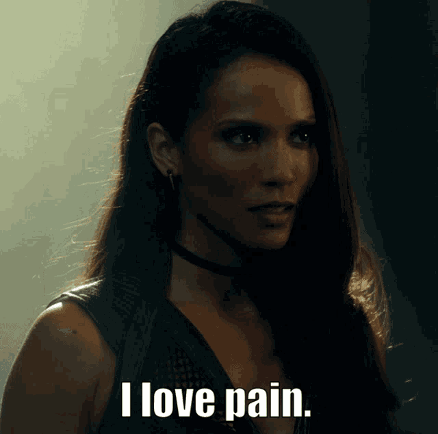 I Love Pain Mazikeen Smith GIF