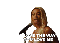 I Love The Way You Love Me Danileigh Sticker