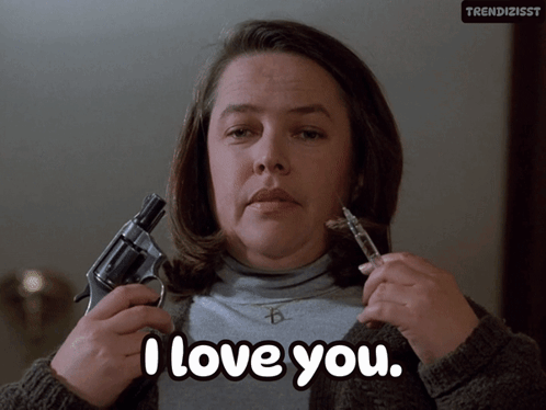 I Love You Gun GIF