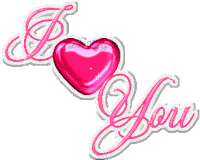 I Love You Sticker
