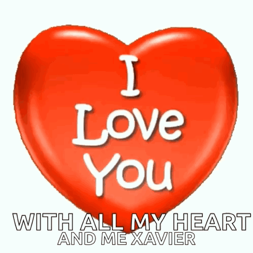 I Love You Love Heart GIF