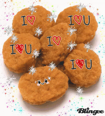 I Love You Mcnuggets GIF