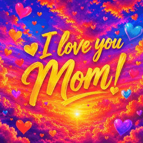 I Love You Mom I Love Mom GIF