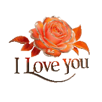 I Love You Sticker